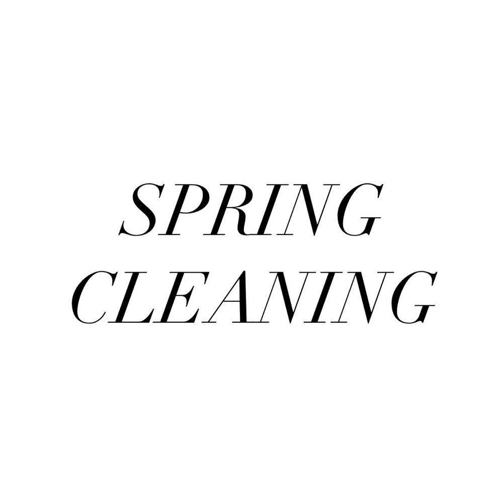 SPRING CLEAN OUT >> it’s time for my Spring purge!